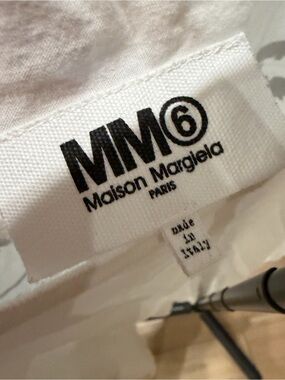 MM6 Maison Margiela White Short Sleeve Top